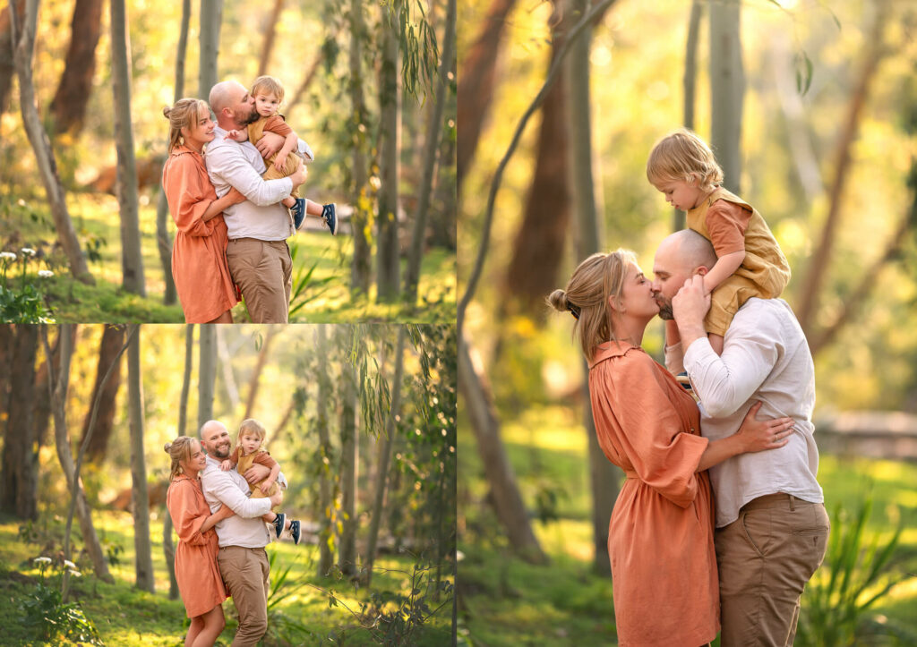 Perth Family during outdoor family photoshoot at Fred Jacoby Park in Mundaring